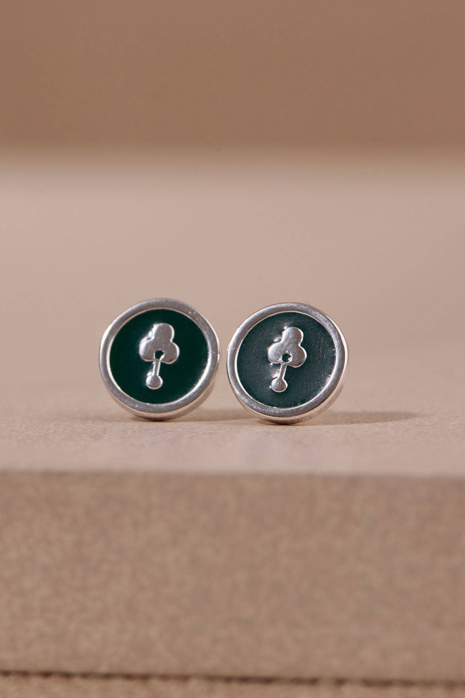 Lana Studs - Green 