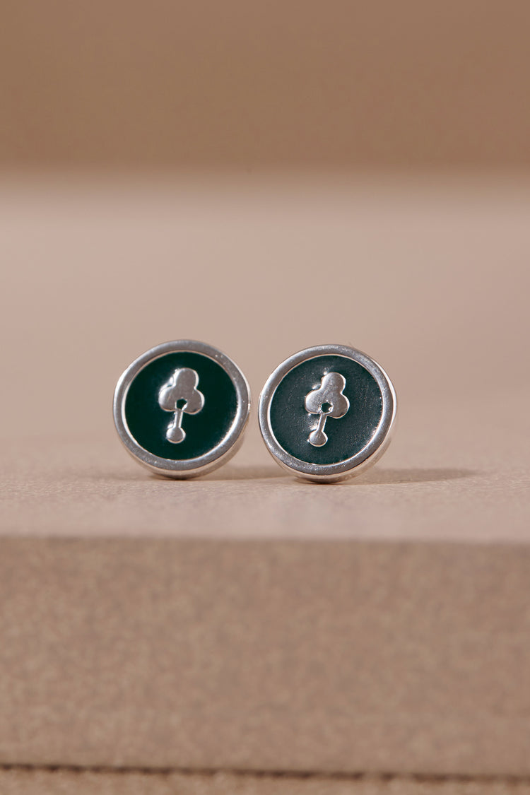 Lana Studs - Green