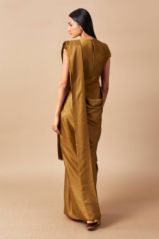 Silk Ila Saree – Yellow