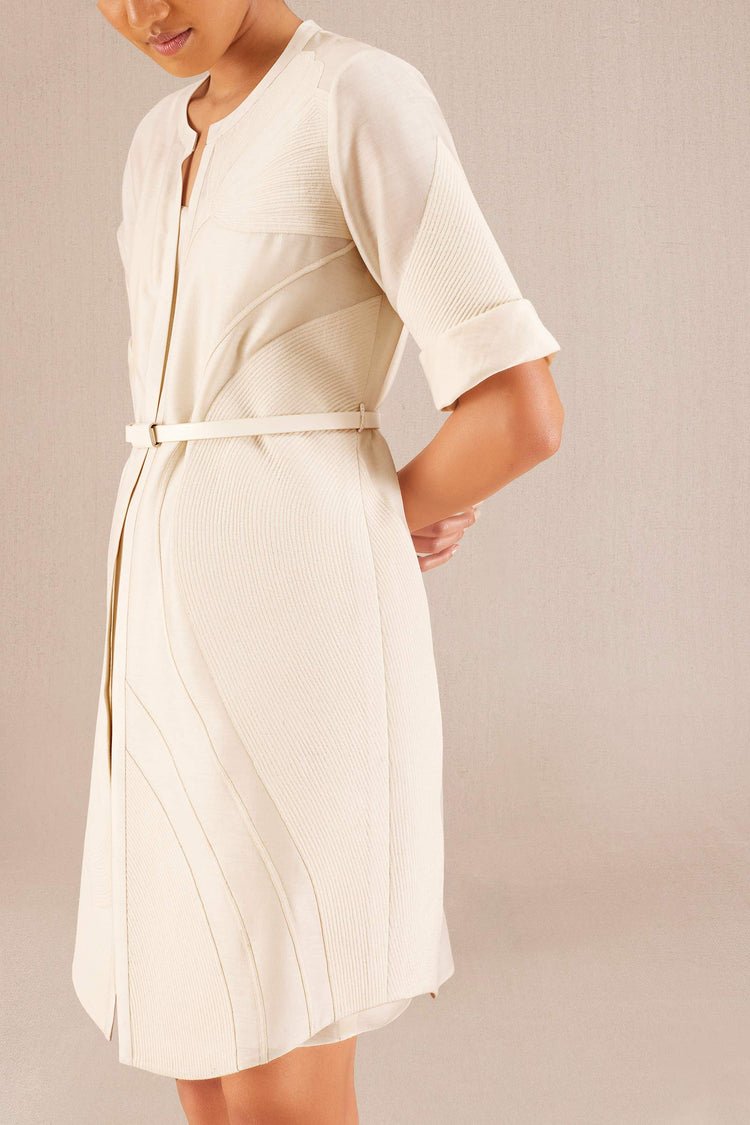 Amal Jacket Set - Ivory