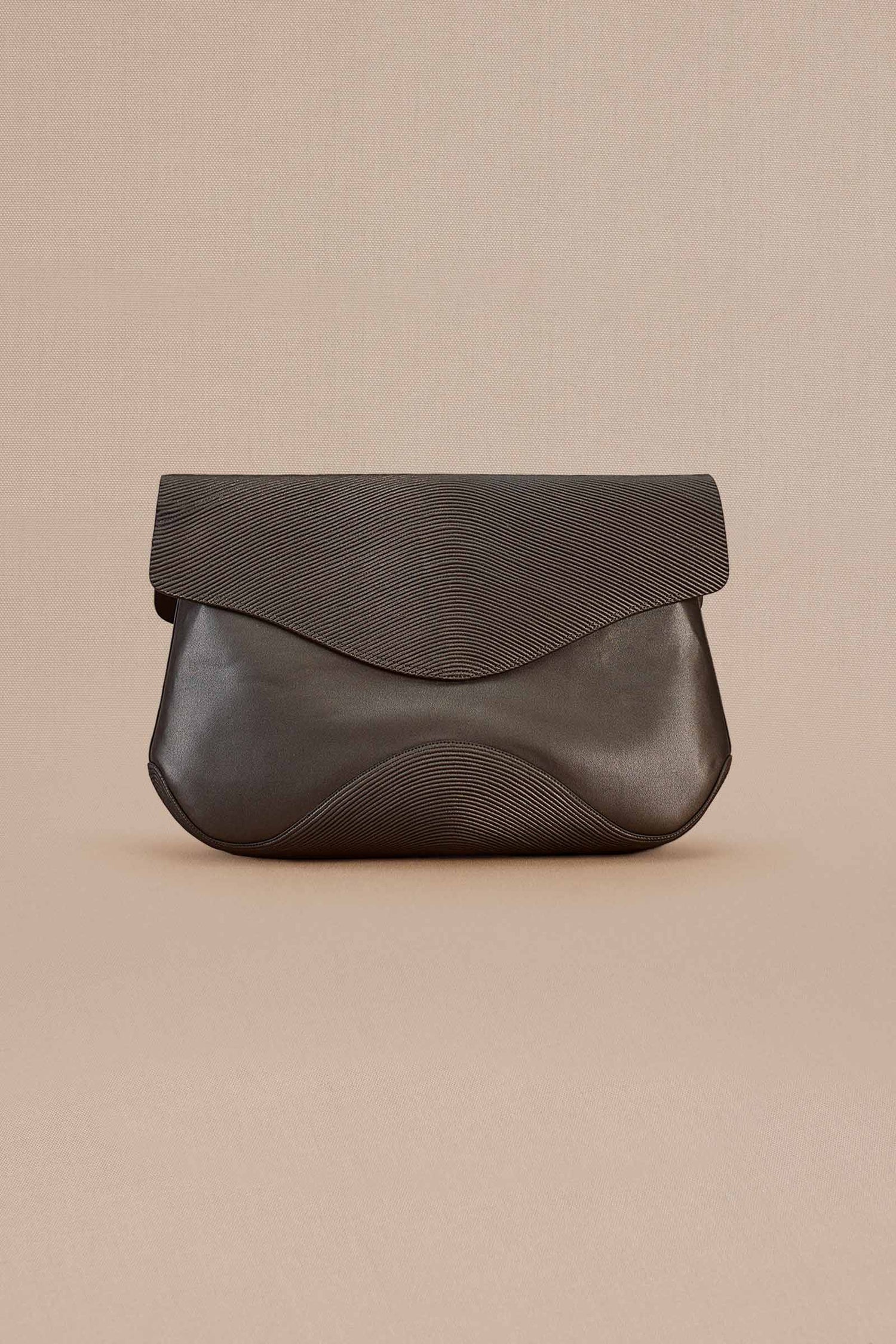 Oversized discount leather clutch