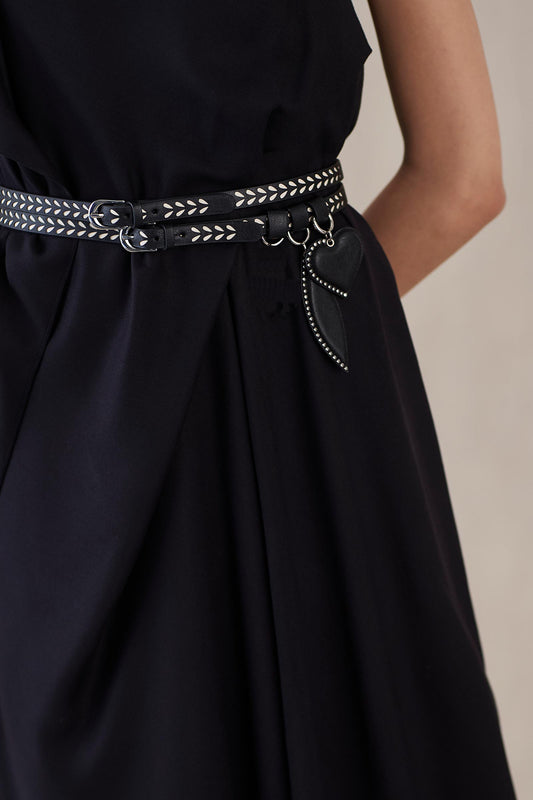Leather Kainaat Belt – Multicolor